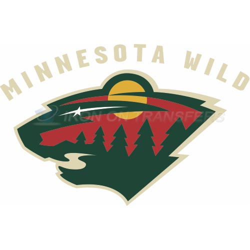 Minnesota Wild Iron-on Stickers (Heat Transfers)NO.195